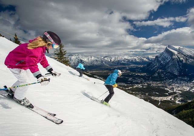 Mountain Skiing